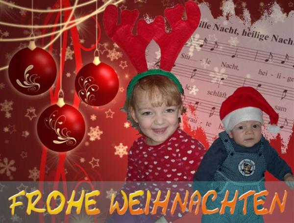 Bild zu Euch auch ein weihnachtsfoto schicken möchte - Forum für Juli - Mamis