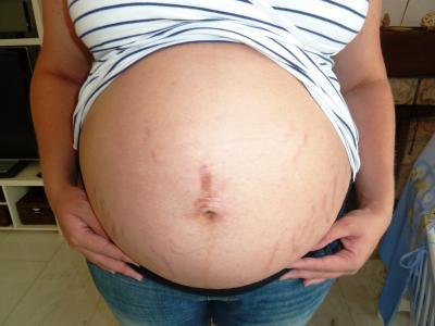 Bild zu Jetzt zeige ich auch mal meinen Bauch ;-) - Forum für Juli - Mamis