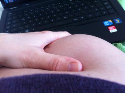Bild zu Das muss das Köpfchen sein oder der Po (BILD) - Forum für Juli - Mamis