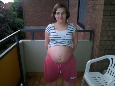 Bild zu Bauchrunde ;) - Forum für Juli - Mamis