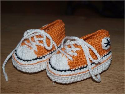 Bild zu Strickanleitung für Baby- Chucks - Forum für Juli - Mamis
