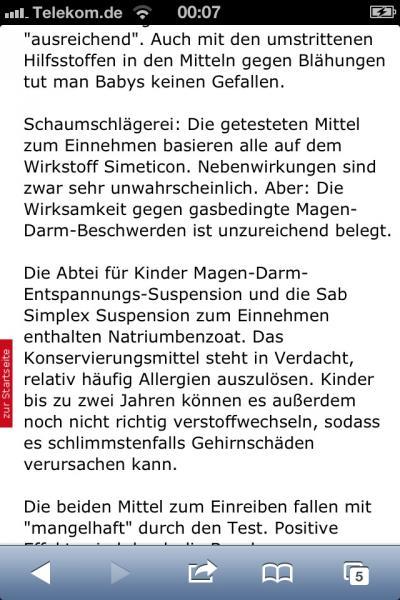 Bild zu Sab simplex!!!!!! - Forum für Juli - Mamis