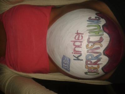 Bild zu Bodypainting - ich war auch mal kreativ - Forum für Juli - Mamis