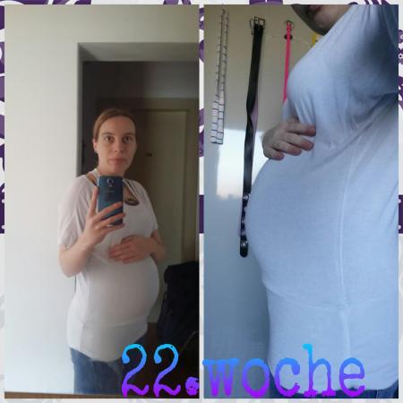 Bild zu 22.woche + bauchbild - Forum für Juli - Mamis