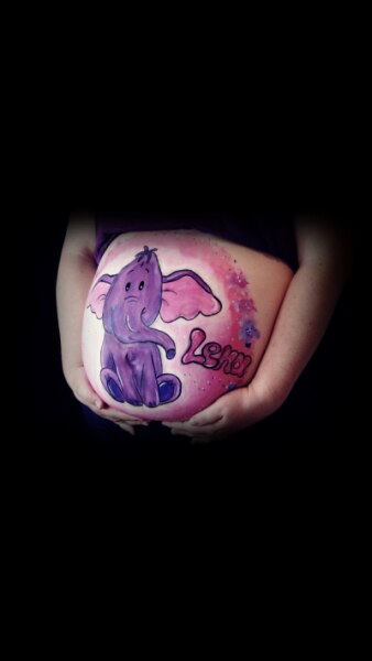 Bild zu War beim FA + Bellypainting - Forum für Juli - Mamis