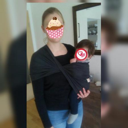 Bild zu Das Babytuch ist da :-) - Forum für Juli - Mamis