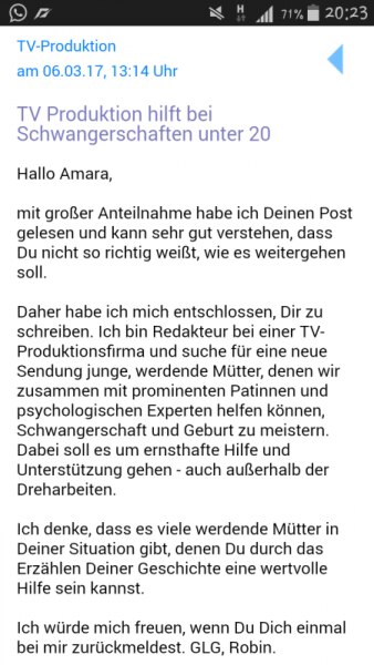 Bild zu Ich habe Post bekommen - Forum für Juli - Mamis