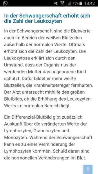 Bild zu Bezüglich Leukozyten in der Schwangerschaft! - Forum für Juli - Mamis