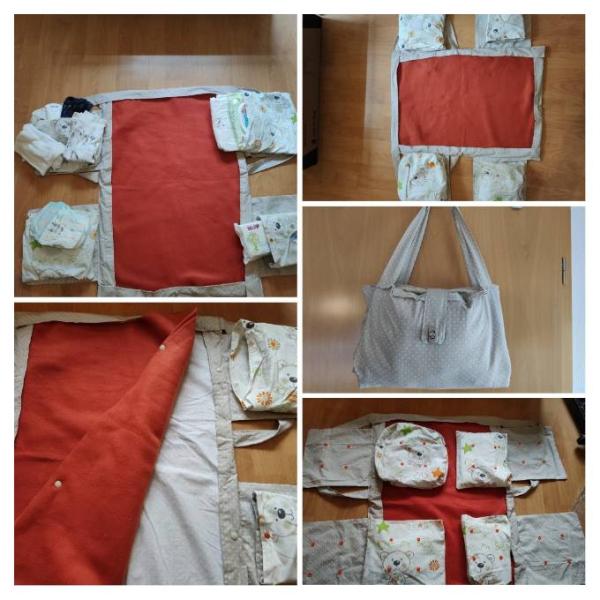 Bild zu Wickeltasche selbstgemacht was meint ihr? - Forum für Juli - Mamis