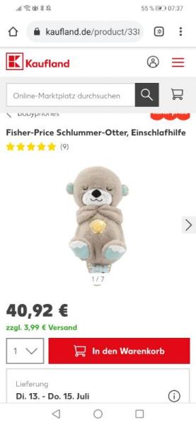 Bild zu Schlummer otter Geburts geschenk - Forum für Juli - Mamis