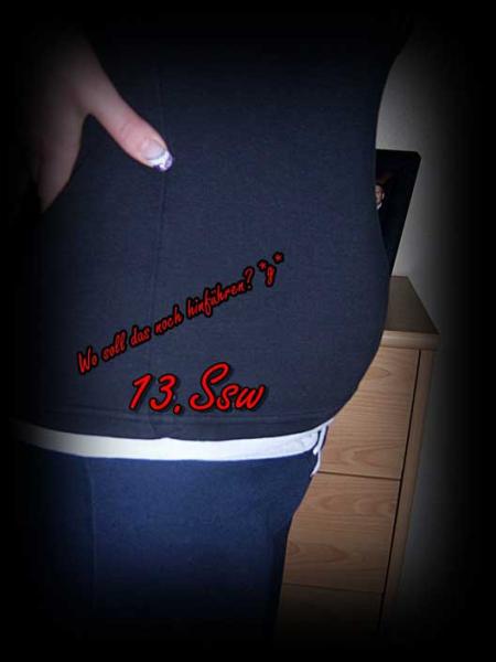 Bild zu Bauchbild.. endlich geschaft.. - Forum für August - Mamis