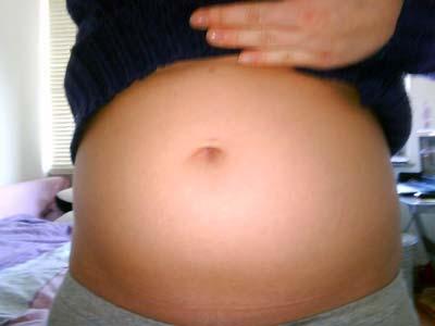 Bild zu So mach jetzt auch mal nen Bauchbild:-) - Forum für August - Mamis