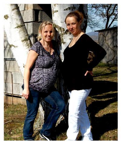 Bild zu Meine beste Freundin und ich... - Forum für August - Mamis