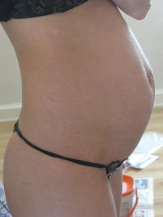 Bild zu auch mal Babybauch zeigen - Forum für August - Mamis