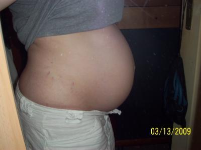 Bild zu 28+4 Jetzt wollte ich auch mal meine Kugel dazu geben. - Forum für August - Mamis