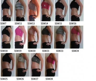 Bild zu Bauchbildreihe - Forum für August - Mamis