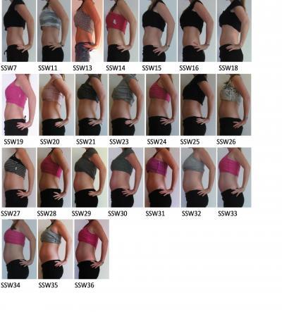 Bild zu Babybauch-Bilderreihe - Forum für August - Mamis