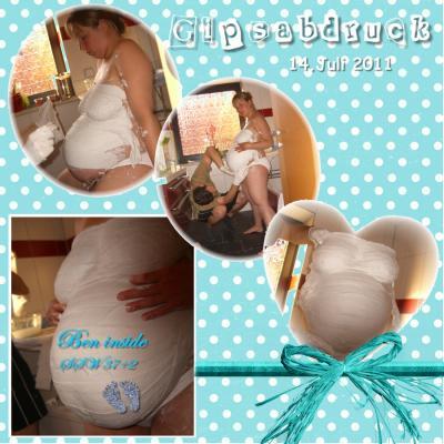 Bild zu So ein Ärger - Gipsabdruck... - Forum für August - Mamis