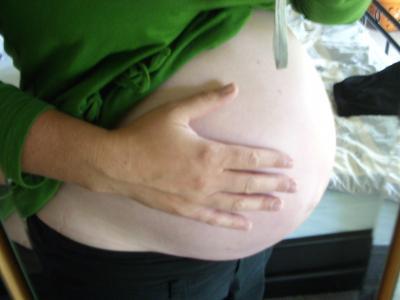 Bild zu Mein Bauchi 10 Tage vor KS - und bei euch? - Forum für August - Mamis