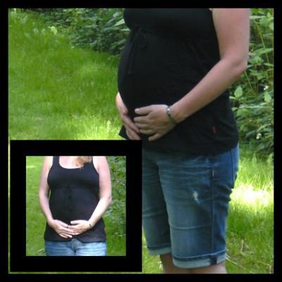 Bild zu Gestern ET & Baby noch im Bauch - Forum für August - Mamis