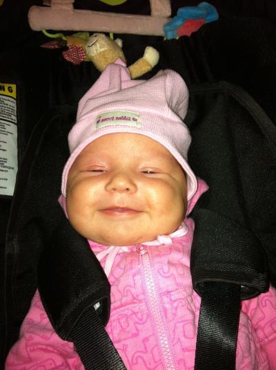 Bild zu Meine Grinsekatze!!! - Forum für August - Mamis