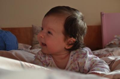 Bild zu Guckt mal, wie süß meine Mia ist! - Forum für August - Mamis