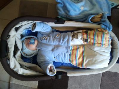 Bild zu :))) So ist Papa heut morgen mit Luca raus... - Forum für August - Mamis