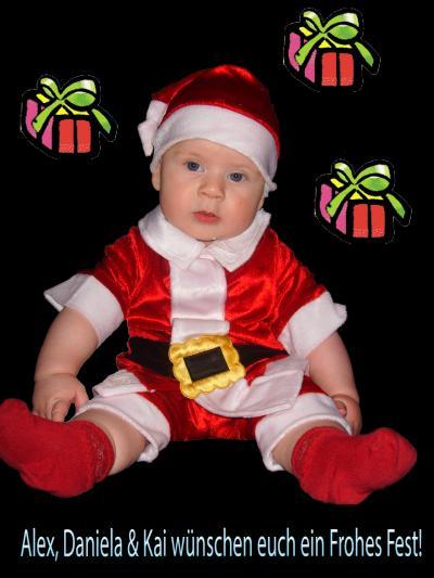 Bild zu kleiner Weihnachtsgruß - Forum für August - Mamis