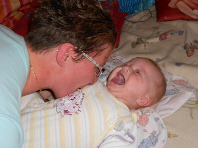 Bild zu Meine Mausi und ich beim Quatschmachen - Forum für August - Mamis