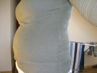 Bild zu Auch mal mein bauchi zeigen will - Forum für August - Mamis