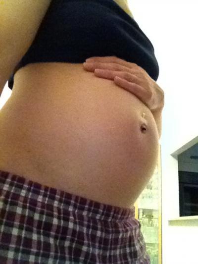 Bild zu Babybauch :-) - Forum für August - Mamis