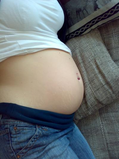 Bild zu Bauchrunde :-) - Forum für August - Mamis