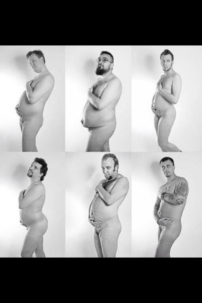Bild zu guckt mal  Männer in anderen Umständen ha ha ha - Forum für August - Mamis