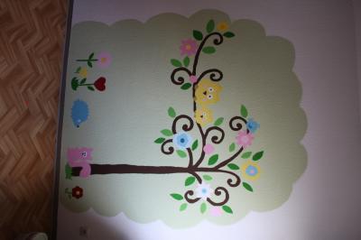 Bild zu Wanddeko - bin fertig!!! :) - Forum für August - Mamis