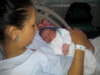 Bild zu wir haben ausgekugelt :-) - Forum für August - Mamis