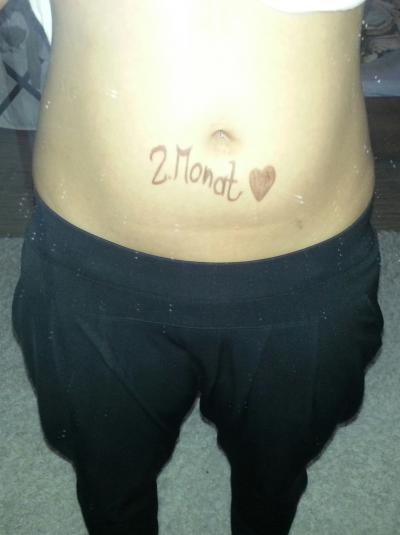 Bild zu mein bauch :) - Forum für August - Mamis