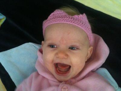 Bild zu Endlich die 6kg Marke geknackt :-p - Forum für August - Mamis