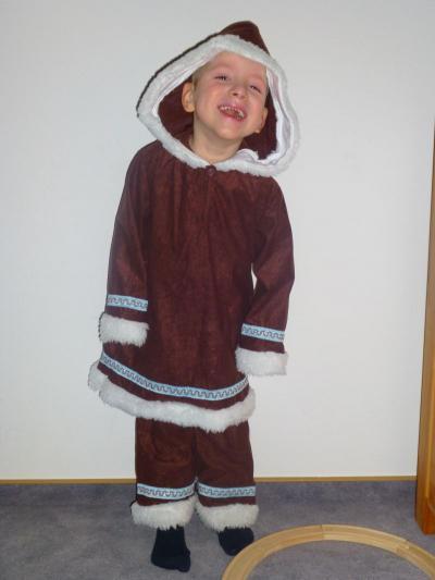 Bild zu schaut mal...mein großer als eskimo - Forum für August - Mamis