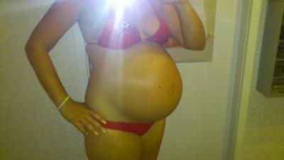 Bild zu Letztes Bauchfoto .... Morgen wird eingeleitet.... - Forum für August - Mamis