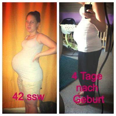 Bild zu Eure Bäuche nach der Geburt? - Forum für August - Mamis