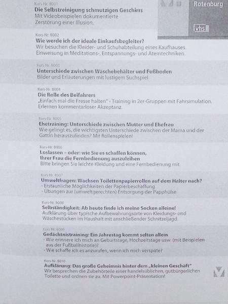 Bild zu Schaut mal Männer-Kurse (Hang beim Gyn aus) - Forum für August - Mamis