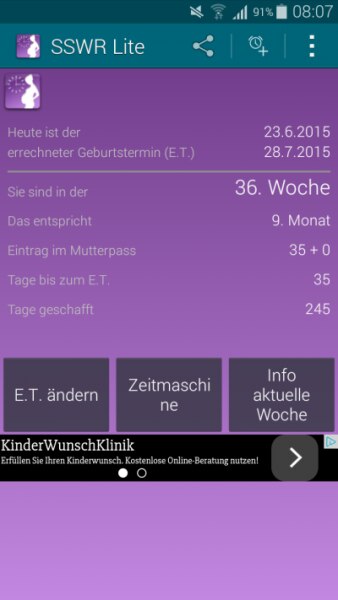 Bild zu Heute 36 ssw & fa termin - Forum für August - Mamis