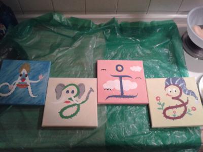 Bild zu Ergebnis malen heute :) - Forum für August - Mamis