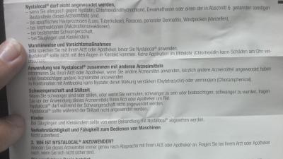 Bild zu Nystalocal Salbe - Forum für August - Mamis