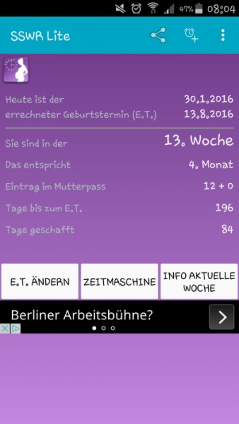 Bild zu Willkommen 13 Woche - Forum für August - Mamis