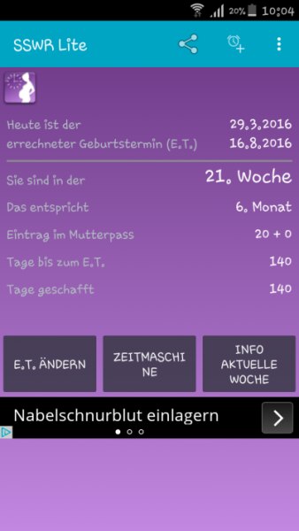 Bild zu Halbzeit ♡ - Forum für August - Mamis