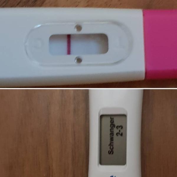 Bild zu Positive SS-Test zum Geburtstag! - Forum für August - Mamis