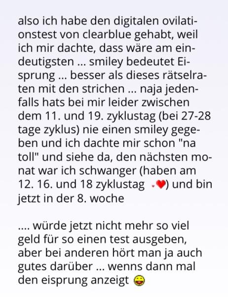 Bild zu An alle wo der ovu nichts anzeigt - Forum für August - Mamis