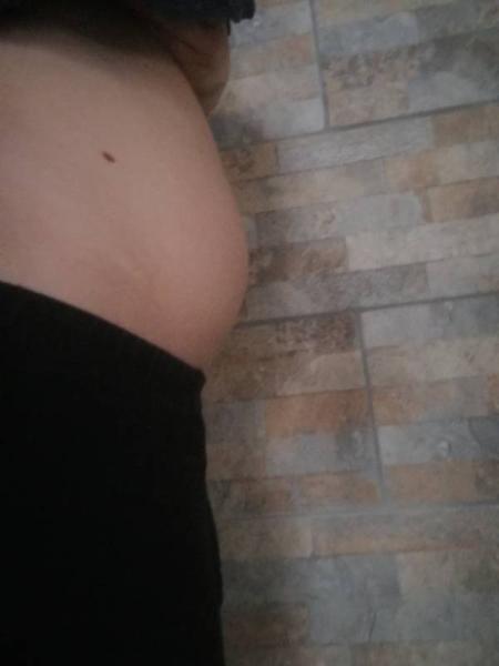 Bild zu Ganz langsam wird es ein Babybauch 😍 - Forum für August - Mamis