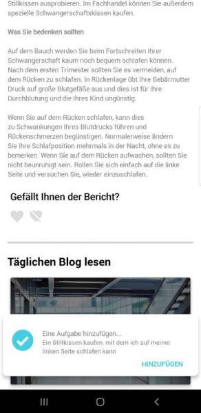 Bild zu Rückenschläfer - Forum für August - Mamis